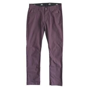 JOE Joseph Abboud Mens Pants 32x31 Purple Stretch Casual Chinos Modern Fit